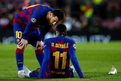 Ousmane Dembele Tambah Daftar Cedera Pemain FC Barcelona