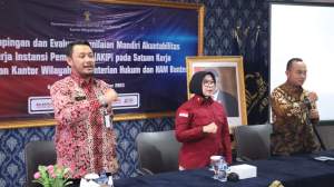 Kemenkumham Banten Berikan Pendampingan Evaluasi Penilaian Mandiri Akuntabilitas Kinerja Instansi Pemerintah