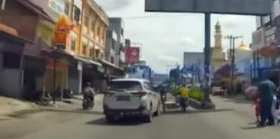 Pengemudi Mobil Viral yang Tabrak Lari di Jalan Cokroaminoto Akhirnya Minta Damai