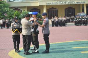 Polda Banten Gelar Apel Konsolidasi Berakhirnya Operasi Mantap Brata Kalimaya 2018