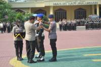 Polda Banten Gelar Apel Konsolidasi Berakhirnya Operasi Mantap Brata Kalimaya 2018