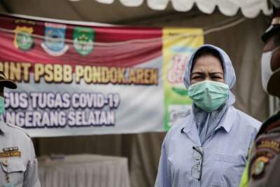 PSBB di Tangsel Resmi Diperpanjang 2 Mei, Airin: Penegakkan Diperketat
