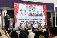 Zaki Minta Calon Kades Jaga Keamanan dan Terapkan Politik Santun