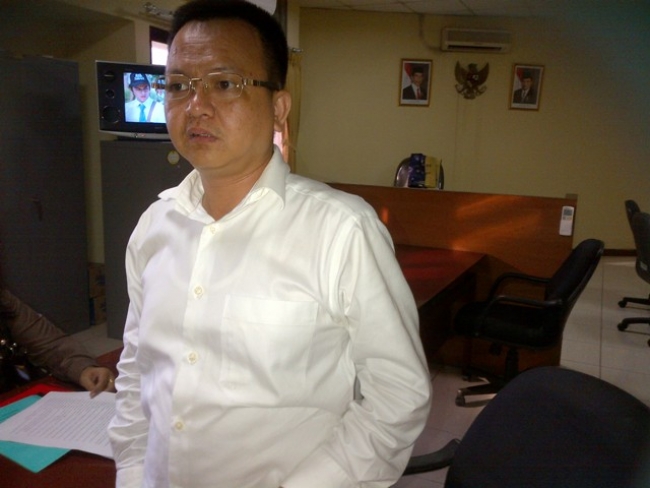  Agus Setiawan Komisi IV DPRD Kota Tangerang saat ditemui di ruang fraksi PDIP