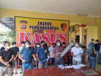 Viral Video Geng Motor Acungkan Sajam, Pelakunya 10 Orang Ditangkap Polisi