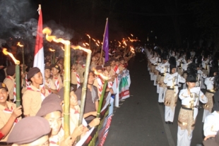 Pawai Obor Ramaikan HUT RI Ke-69