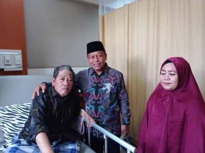 Waris Thalib Besuk Chaidir Abdul Wahab