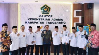Kepala Kemenag Kab Tangerang Terima Kunjungan PJ Bupati