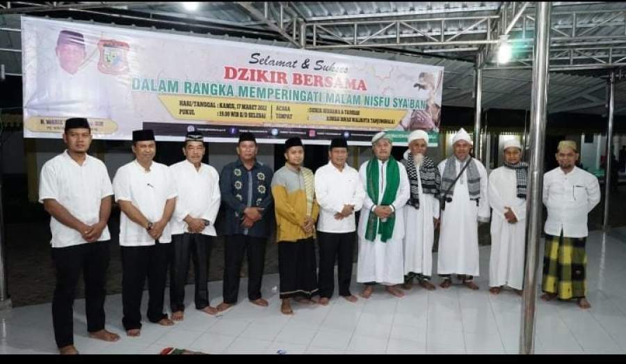 Malam Nisfu Sya'ban, Pemkot Tanjungbalai Laksanakan Dzikir Bersama