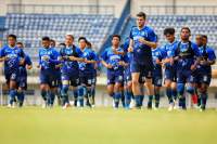 Menjelang Kick Off Liga 1 Persib Bandung Lakukan Latihan Tertutup