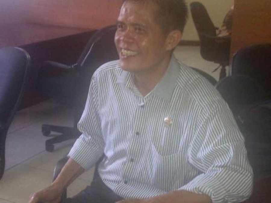 Johan Saragih dari Komisi I DPRD Kota Tangerang. 