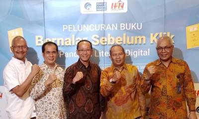 Road to HPN 2024, Wamenkominfo Nezar Patria Meluncurkan "Bernalar Sebelum Klik"