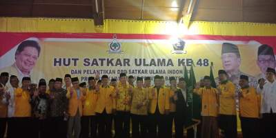 Lantik Satkar, Partai Golkar Target Dua Besar Pada Pemilu 2019