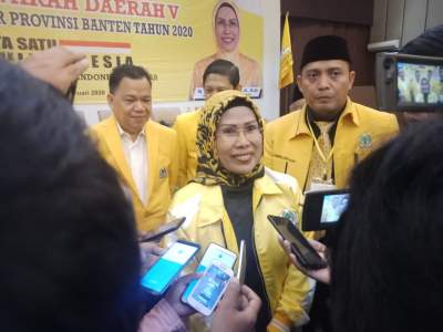 Ketua DPD Partai Golkar Ratu Tatu Chasanah