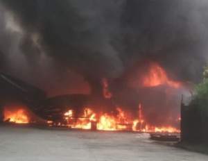 Kebakaran PT Global Printpack, Diduga Berawal Dari Ledakan di Gudang Cat Tiner