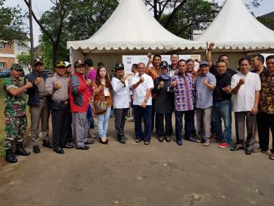 Zaki - Mad Romli Menang Telak di Kelurahan Binong