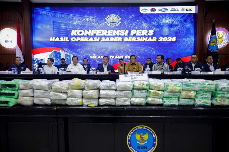 Operasi Saber 2026, BNN Ungkap Kasus di Berbagai Wilayah Indonesia