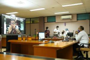 Zaki Ikuti Rakor Bersama KPK Percepatan Penanganan Covid-19