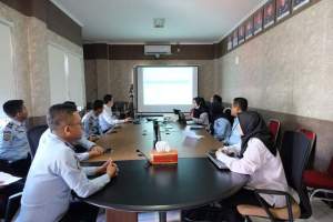 Evaluasi Tercapainya Tujuan Organisasi, Kemenkumham Banten Lakukan Pendampingan Penerapan Manajemen Risiko