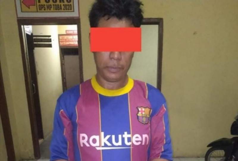 Unit Reskrim Polsek Sei Kepayang Polres Asahan Amankan Seorang Pria Pengedar Sabu