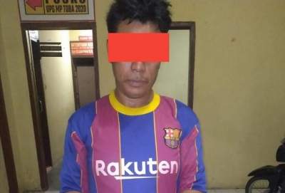 Unit Reskrim Polsek Sei Kepayang Polres Asahan Amankan Seorang Pria Pengedar Sabu