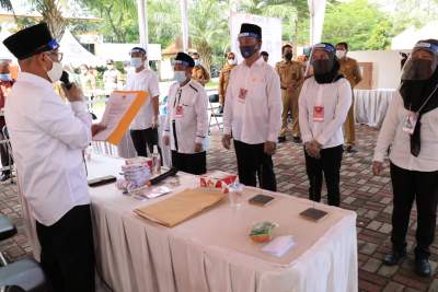 Pemkab Gelar Simulasi Pilkades Serentak di Kecamatan Legok