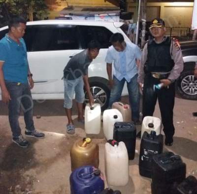 Polsek Serang Amankan Miras Oplosan