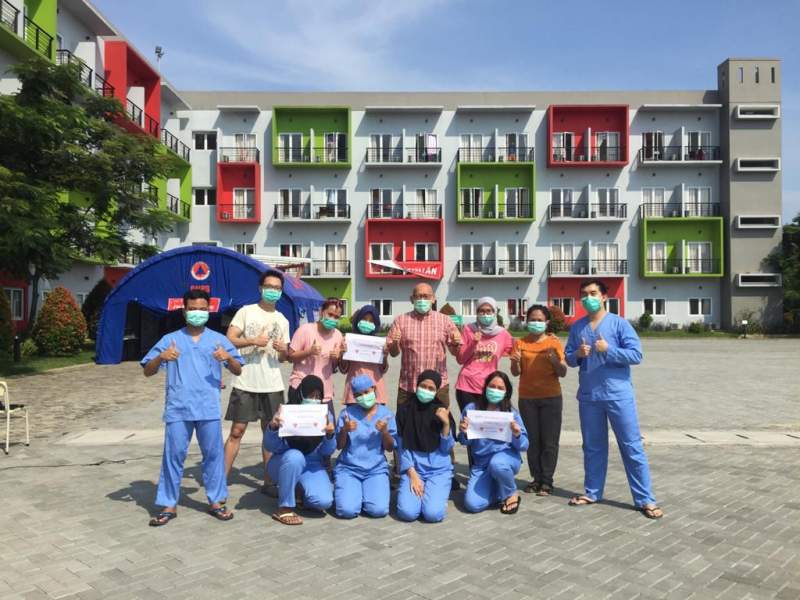 Dirawat Di Anabatic, 23 Pasien OTG Positif Corona Sembuh