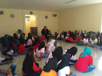 ⁠⁠⁠Membangun Budaya Baca, Dongeng Center Tangerang Kunjungi LP Wanita