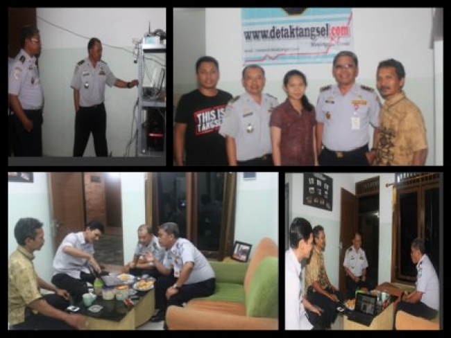 Kadis Dan Sekdis Dishubkominfo Bersilaturahmi ke Kantor DT