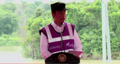Presiden RI Resmikan Bendungan Sindang Heula, Ini Manfaatnya Untuk Masyarakat