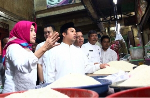 Harga Daging Naik : Arief Sidak Pasar Anyar