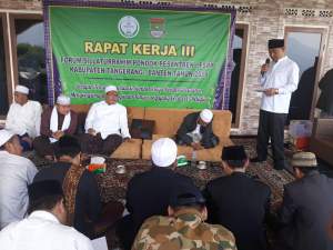 Mad Romli Buka Raker Forum Silaturahmi Pondok Pesantren