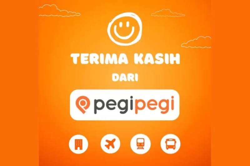 Ilustrasi tampilan Pegipegi.