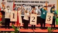 Ini Hasil Pengundian Nomor Urut Pasangan Calon Pilkada Tangsel 2020