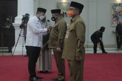 Dua Pjs Dilantik Wagub, Ini Pesan Andika Hazrumy