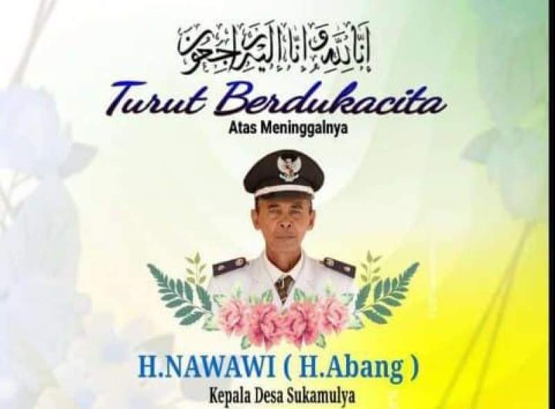 Kades Panutan di Sukamulya Tutup Usia, PJ Bupati Ikut Bertakziah