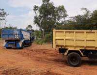 Tidak Mengantongi Izin, Camat Cisoka Larang Galian Tanah Beroperasi