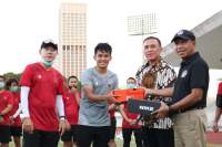 Ketum PSSI dan Menpora Berikan Motivasi dan Arahan ke Timnas U-19