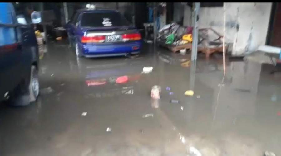 Picu Banjir, Warga Cikupa Desak Proyek Pasar Desa Ditanah Bengkok Distop