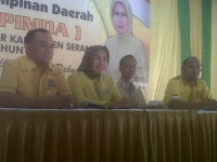 Golkar Usung Tatu Sebagai Cabup Serang