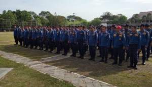 Puluhan Anggota BPBD Kab. Tangerang Laksanakan Pembinaan Fisik