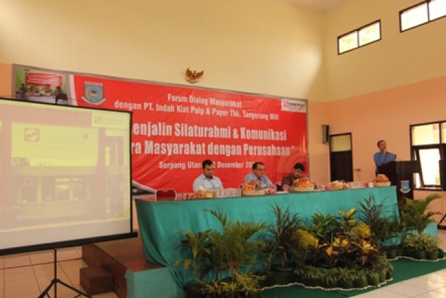 Forum Dialog Masyarakat Warga Serpong Utara Todong CSR
