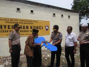 Polres Metro Bedah Rumah di Cipondoh