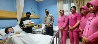 Lahir di Hari Bhayangkara, Kapolres Berikan Kejutan ke Tiga Bayi