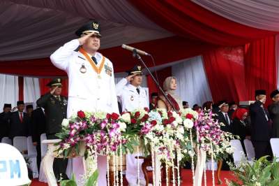 Peringatan HUT RI Ke 74 Di Kabupaten Tangerang Berlangsung Hidmat