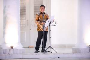 Parade Pembacaan Puisi, Gubernur Banten Andra Soni Bacakan Puisi Karya Chairil Anwar