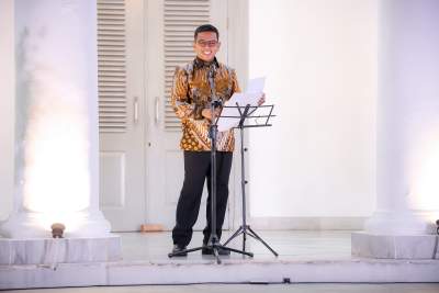 Parade Pembacaan Puisi, Gubernur Banten Andra Soni Bacakan Puisi Karya Chairil Anwar