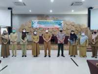 Walikota Cilegon, Helldy Agustian membuka acara pelatihan penguatan SDM Penanggulangan Krisis Kesehatan dan Simulasi SOP berlokasi di salah satu hotel di Kota Cilegon, Senin (27/9/2021).