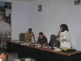 Kegiatan Persiapan OPK di Kantor BKPP Pandeglang